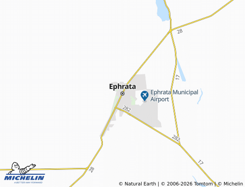 Mappa MICHELIN Ephrata - ViaMichelin