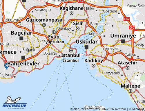 Mapa MICHELIN Sultan Ahmet - ViaMichelin