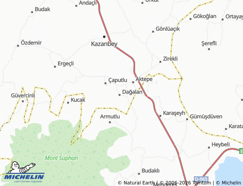 Mappa MICHELIN Bağbaşı - ViaMichelin