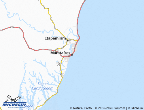 Carte MICHELIN Marataízes - ViaMichelin
