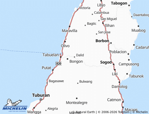 Mappa MICHELIN Dalid - ViaMichelin
