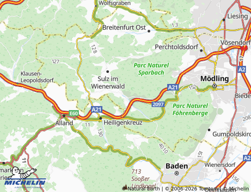 Mapa MICHELIN Sittendorf - ViaMichelin