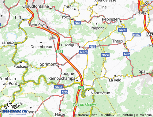 MICHELIN Cornémont map - ViaMichelin