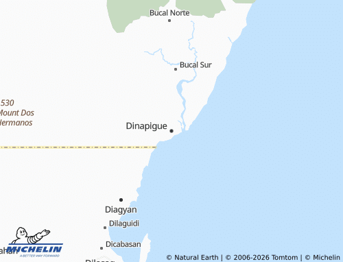 Mappa MICHELIN Dinapigue - ViaMichelin