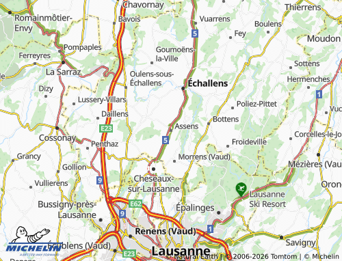 Mapa MICHELIN Assens - ViaMichelin