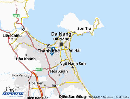 MICHELIN Sơn Trà map - ViaMichelin