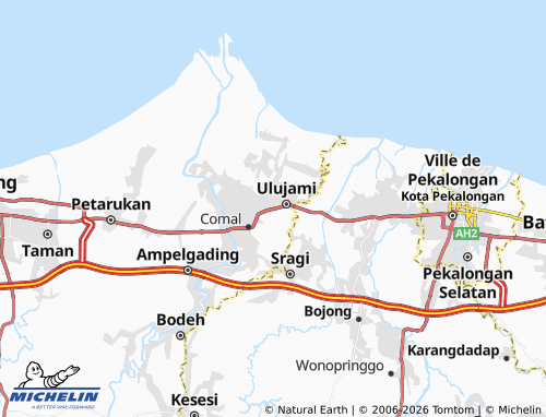 MICHELIN-Landkarte Ambowetan - ViaMichelin