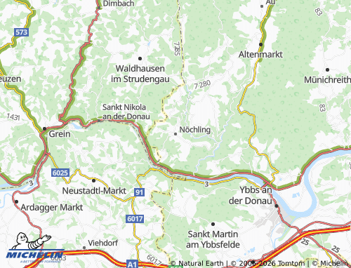 Mapa MICHELIN Nöchling - ViaMichelin