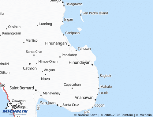 MICHELIN Bugho map - ViaMichelin