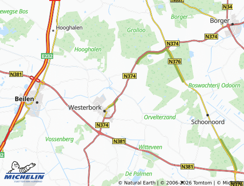 Mapa MICHELIN Zuidveld - ViaMichelin
