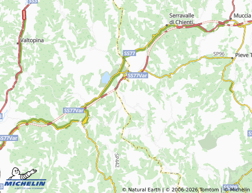 Mapa MICHELIN Cesi - ViaMichelin