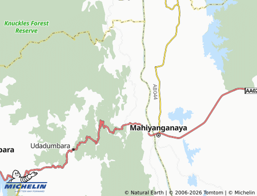 Mappa MICHELIN Mahayaya South - ViaMichelin