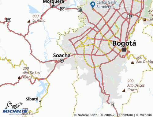 MICHELIN Los Tres Reyes I map - ViaMichelin