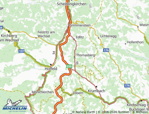 MICHELIN Thomasberg map - ViaMichelin