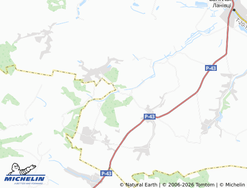 Mappa MICHELIN Vlashchyntsi - ViaMichelin