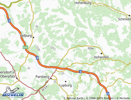 MICHELIN-Landkarte Hörmannsdorf - ViaMichelin