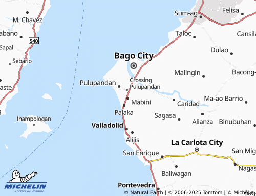 MICHELIN Mabini map - ViaMichelin