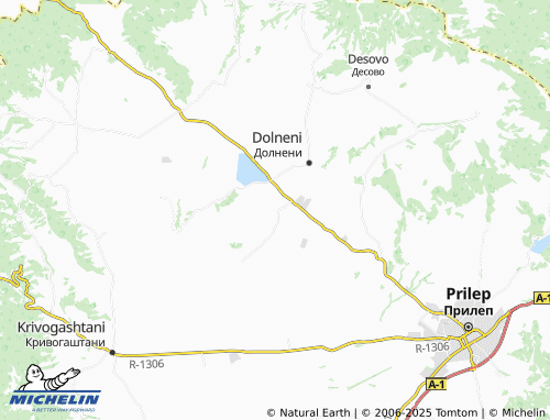 MICHELIN Novoselani map - ViaMichelin