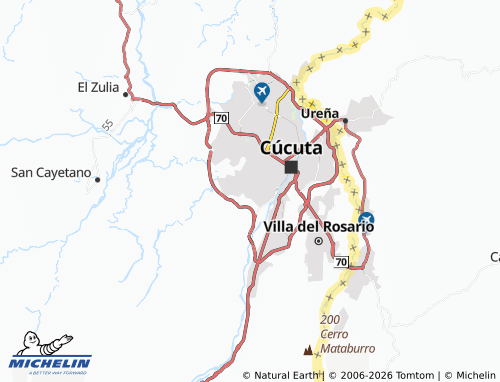 MICHELIN Santander map - ViaMichelin