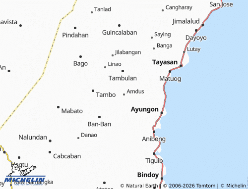 MICHELIN Amdus map - ViaMichelin