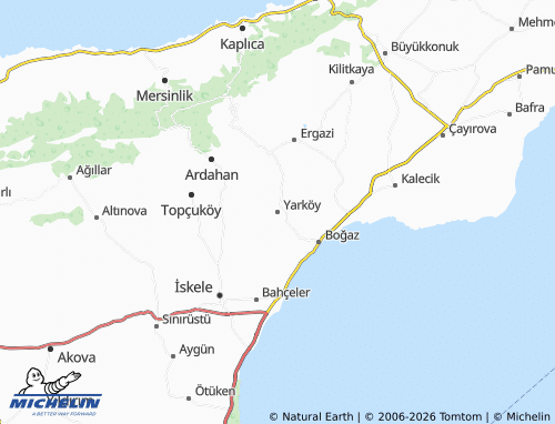 Carte MICHELIN Yarköy - ViaMichelin