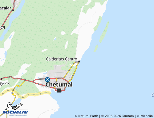 Mapa MICHELIN La Conquista Primera Etapa - ViaMichelin