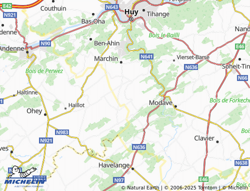 Carte MICHELIN Jamagne - ViaMichelin