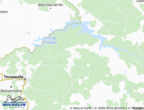 Mappa MICHELIN Tzidejhé - ViaMichelin