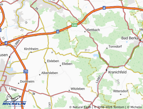 Mappa MICHELIN Riechheim - ViaMichelin