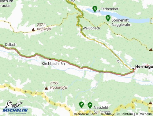 MICHELIN Tramun map - ViaMichelin