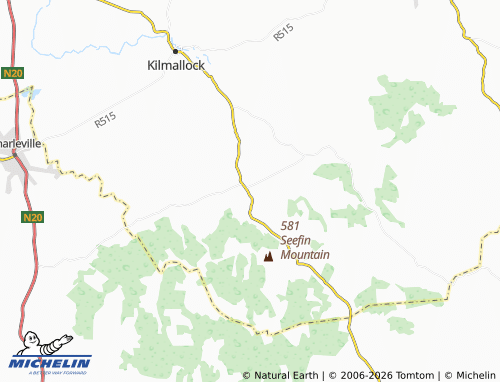 Mappa MICHELIN Ardpatrick - ViaMichelin