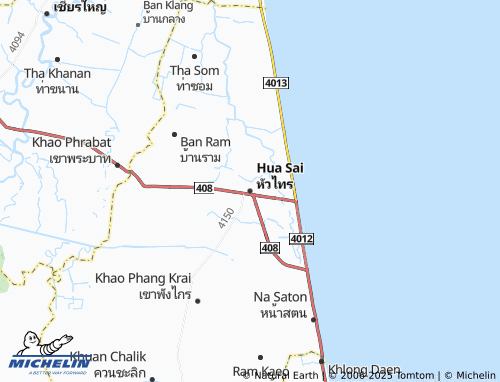 MICHELIN Hua Sai map - ViaMichelin