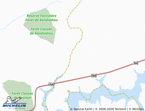 MICHELIN Kebeum map - ViaMichelin