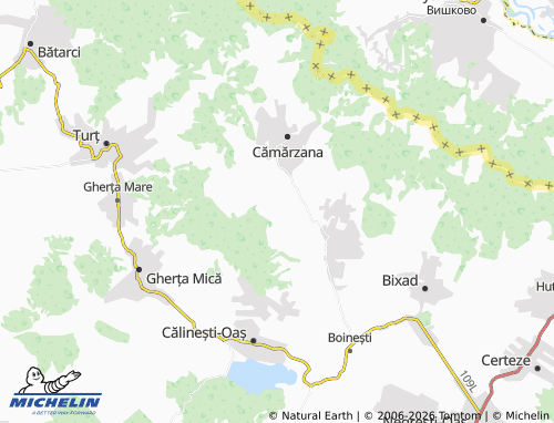 MICHELIN Aliceni map - ViaMichelin