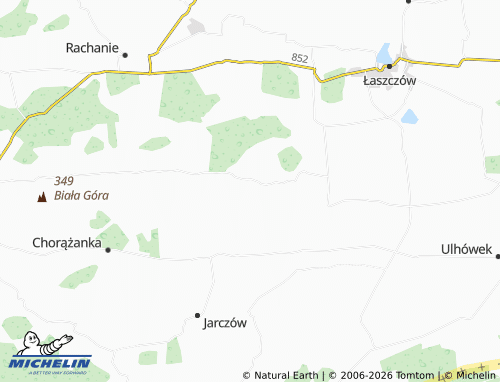 MICHELIN Gródek map - ViaMichelin