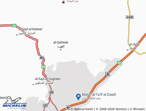 Carte MICHELIN Qar'an - ViaMichelin