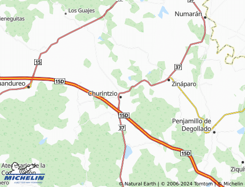 Mapa MICHELIN De Guadalupe - ViaMichelin