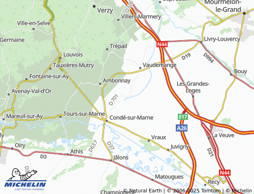 Mapa MICHELIN Isse - ViaMichelin