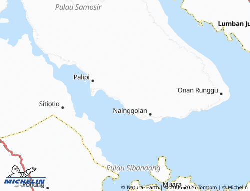 MICHELIN Urat Timur map - ViaMichelin