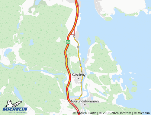 Carte MICHELIN Svartvik - ViaMichelin