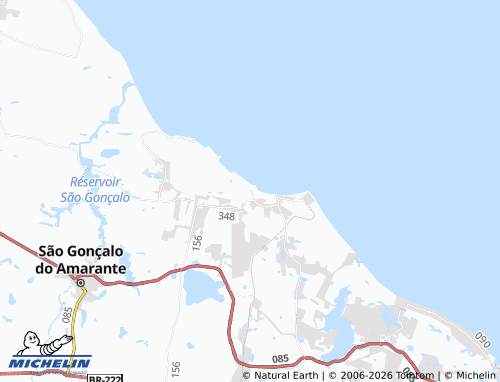 Mapa MICHELIN Pecém - ViaMichelin