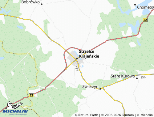 MICHELIN-Landkarte Friedeberg - ViaMichelin