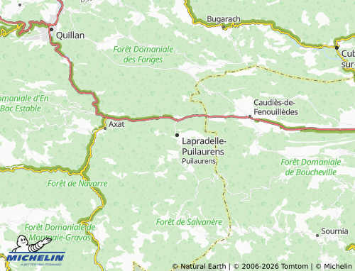 Mappa MICHELIN Puilaurens - ViaMichelin