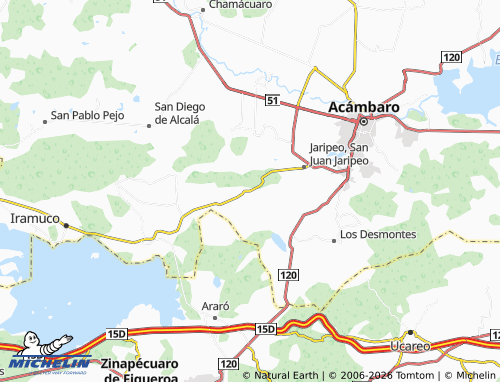 Mappa MICHELIN Pantaleón - ViaMichelin