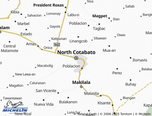 Kaart MICHELIN Lanao - ViaMichelin