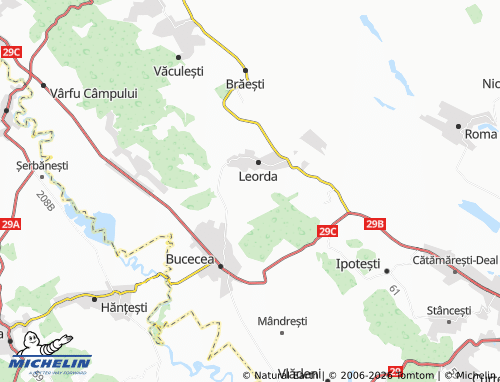 MICHELIN Costinești map - ViaMichelin