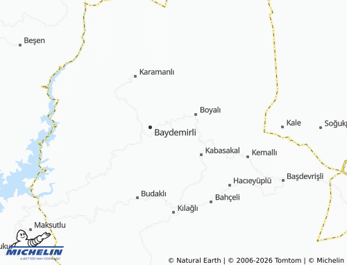 Mappa MICHELIN Çatmayayla - ViaMichelin