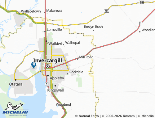 Mapa MICHELIN Mill Road - ViaMichelin