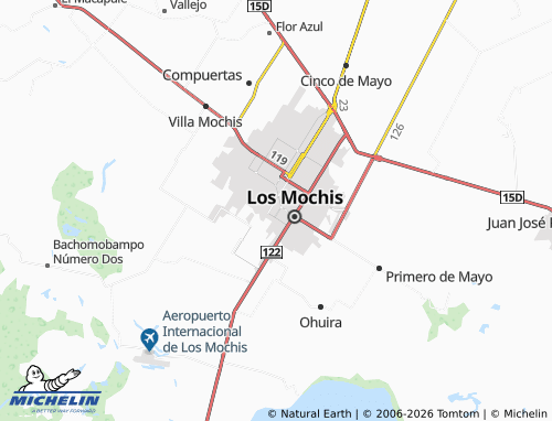 Mappa MICHELIN Los Naranjos - ViaMichelin