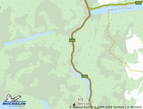 MICHELIN Strathyre map - ViaMichelin